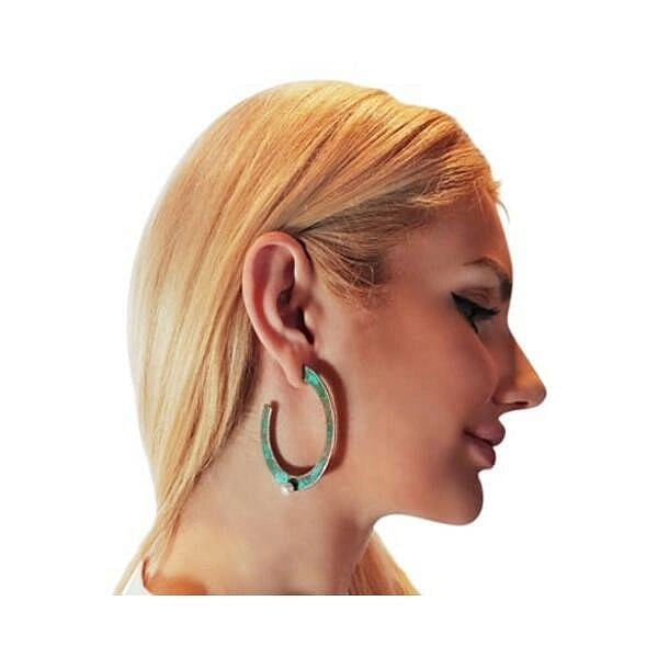 Stud earrings hoops pearl minimal  – 3721,Buy stud earrings hoops with pearls, minimal earrings and unique jewelry by greek fashion jewelry designer Aikaterini Chalkiadaki. A jewelry gift for her.