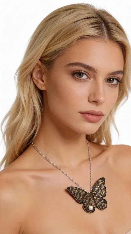 , This enchanting butterfly statement necklace captures the transformative beauty of nature with its intricate design and lustrous freshwater pearl accents. The centerpiece features an elegantly crafted butterfly silhouette in rich antique bronze, showcasing delicate wing details that catch and reflect light with every movement.
Handcrafted with meticulous attention to detail, this long necklace combines the organic beauty of genuine freshwater pearls with the sophisticated finish of antique bronze brass. The butterfly motif represents transformation and freedom, making this piece both symbolically meaningful and visually striking. The pearls add a touch of timeless elegance, their natural luster creating beautiful contrast against the bronze metalwork.
This versatile statement piece transitions effortlessly from casual daywear to evening elegance. Layer it over a simple white blouse for office sophistication, or let it shine against a little black dress for special occasions. The adjustable long length allows for multiple styling options – wear it as a dramatic single strand or doubled up for a layered look.
Created by Greek artisans using traditional jewelry-making techniques, each piece celebrates the heritage of Mediterranean craftsmanship. The unique patina finish gives each butterfly its own character, ensuring no two necklaces are exactly alike.
Store in a dry place and clean gently with a soft cloth. Avoid contact with perfumes, lotions, and water to preserve the antique finish and pearl luster.