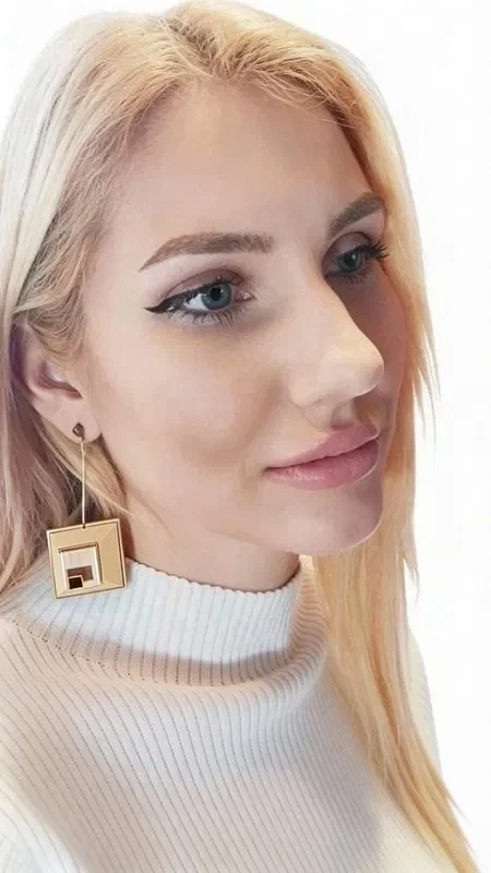 , Discover the unique charm of these statement wooden stud earrings that combine natural beauty with modern aesthetics. Handmade and designed by Greek Jewelry Designer Aikaterini Chalkiadaki, these earrings are the perfect choice for the woman seeking elegance with personality.

Each earring is crafted with attention to detail, combining the warmth of natural wood with the elegance of brass. The geometric design and golden tones offer a contemporary aesthetic that complements both casual and formal outfits. The stud construction ensures comfort throughout the day.

These statement earrings are ideal for special occasions such as weddings, evening outings, or whenever you want to add a touch of refined elegance to your look. Store in a dry place and clean gently with a soft cloth to preserve their shine.
