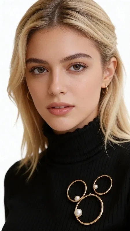 , Elevate your style with this exquisite set of three handmade pearl brooches that transforms any outfit into a statement of sophisticated elegance. Each brooch in this captivating triplet features lustrous freshwater pearls artfully arranged in circular formations, creating a harmonious blend of organic beauty and contemporary design.
Crafted with meticulous attention to detail, these brooches showcase the perfect marriage of gleaming brass components and luminous pearl white accents. The warm golden tones of the brass beautifully complement the natural iridescence of the freshwater pearls, creating a timeless color palette that effortlessly enhances both casual and formal ensembles. The circular motifs offer a modern interpretation of classic jewelry design, making these pieces versatile additions to any jewelry collection.
These versatile brooches can be worn individually for subtle sophistication or together as a coordinated set for maximum impact. Pin them to blazer lapels for professional elegance, scatter them across a dress for artistic flair, or use them to transform a simple scarf into a luxury accessory. The thoughtful sizing and balanced proportions ensure they make a statement without overwhelming your look.
Each piece reflects the rich tradition of Greek craftsmanship, combining traditional techniques with contemporary aesthetic sensibilities. The quality construction ensures these brooches will maintain their beauty and secure fastening for years to come.
To maintain their lustrous finish, gently clean with a soft, dry cloth and store in a jewelry box away from moisture. Avoid contact with perfumes, lotions, and harsh chemicals to preserve the natural beauty of the pearls and brass components.