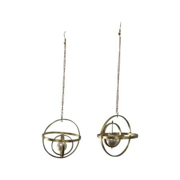 Statement long pearl earrings - Spheres - 2423,Statement long pearl earrings Spheres, unique and handmade fashion jewelry by greek fashion jewelry designer Aikaterini Chalkiadaki.
